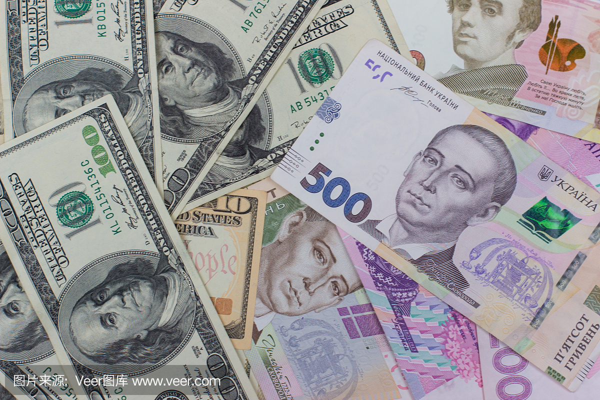 美元和新乌克兰格里夫纳汇率