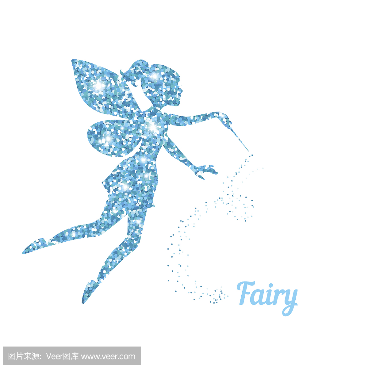 魔法仙女与灰尘闪烁