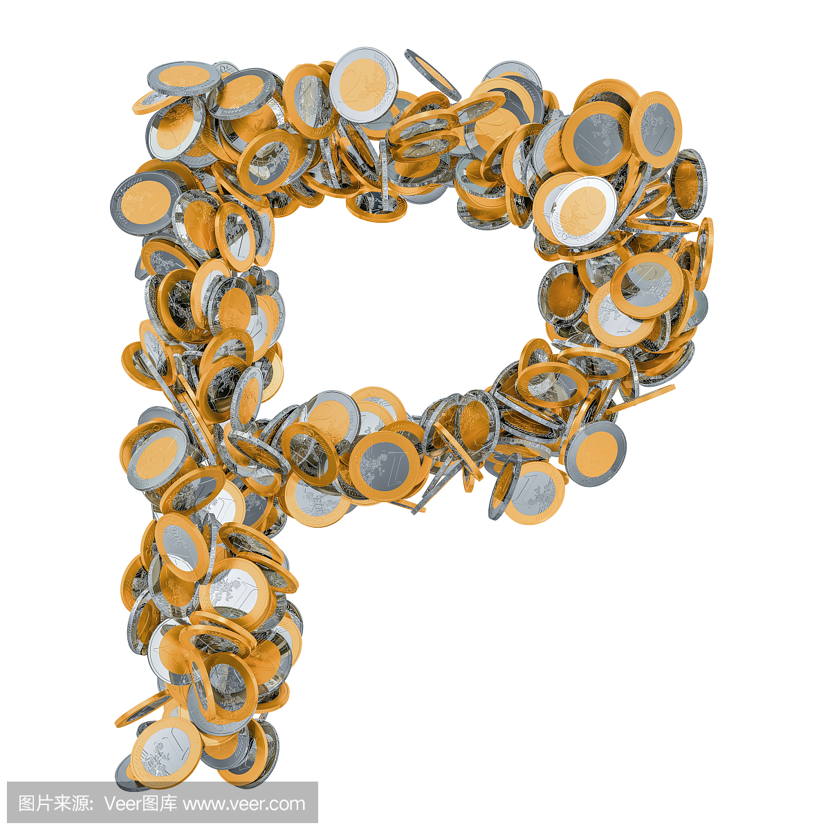 商务,成功,英文字母P,一个物体