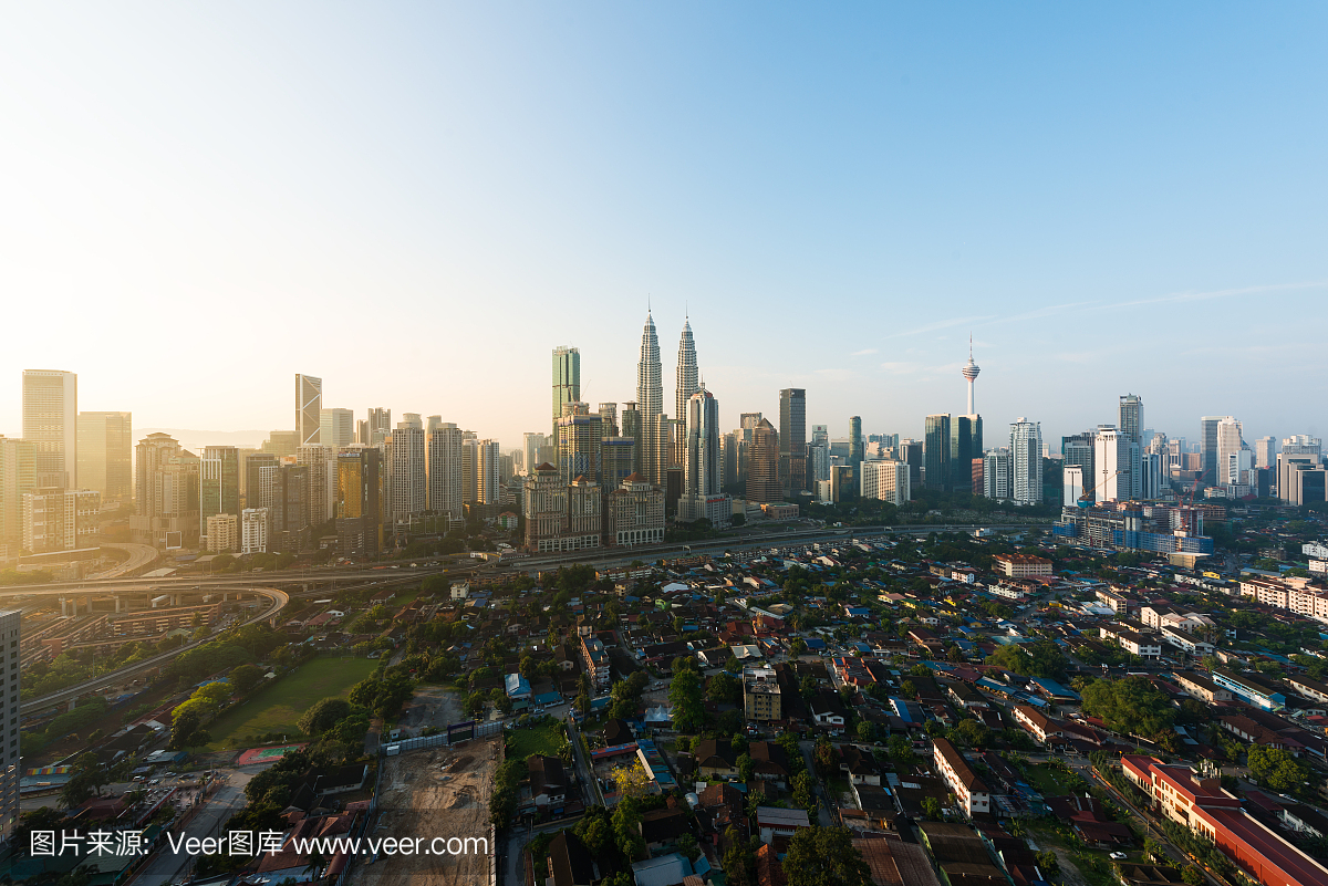 吉隆坡城市天际线和摩天大楼建设在吉隆坡,马