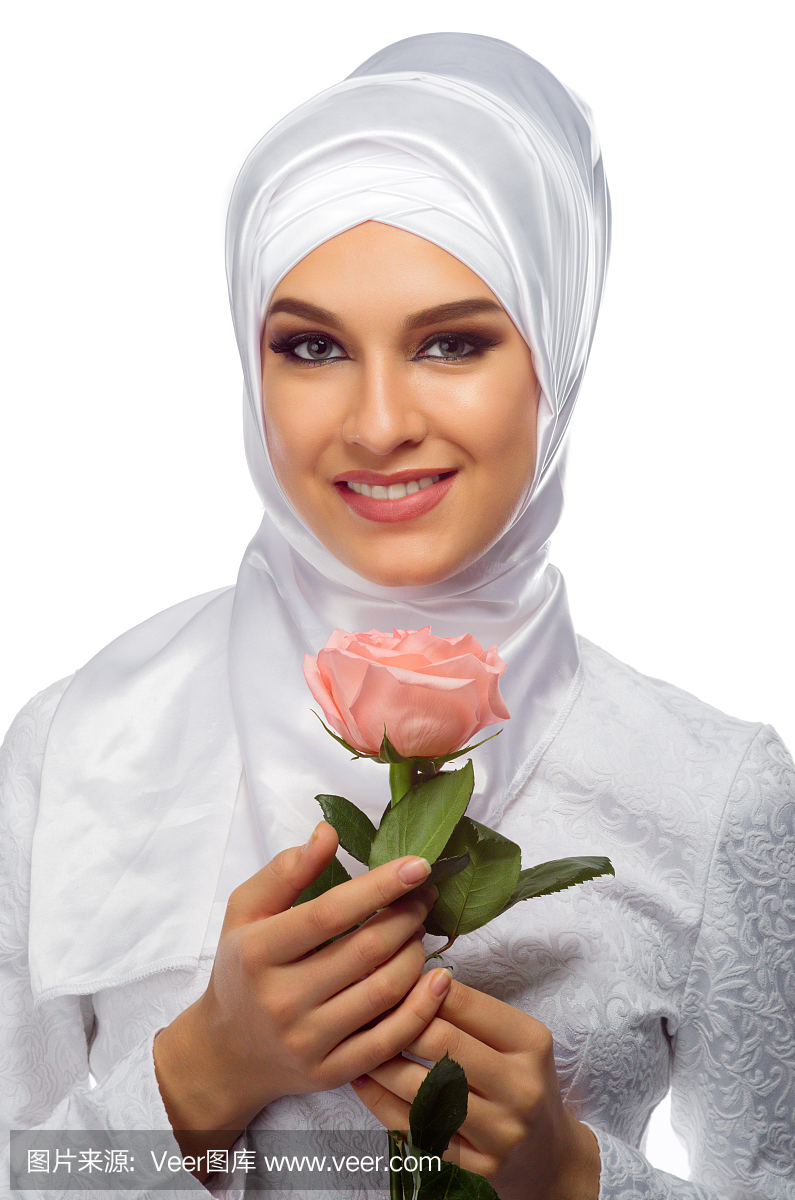 年轻的穆斯林女人