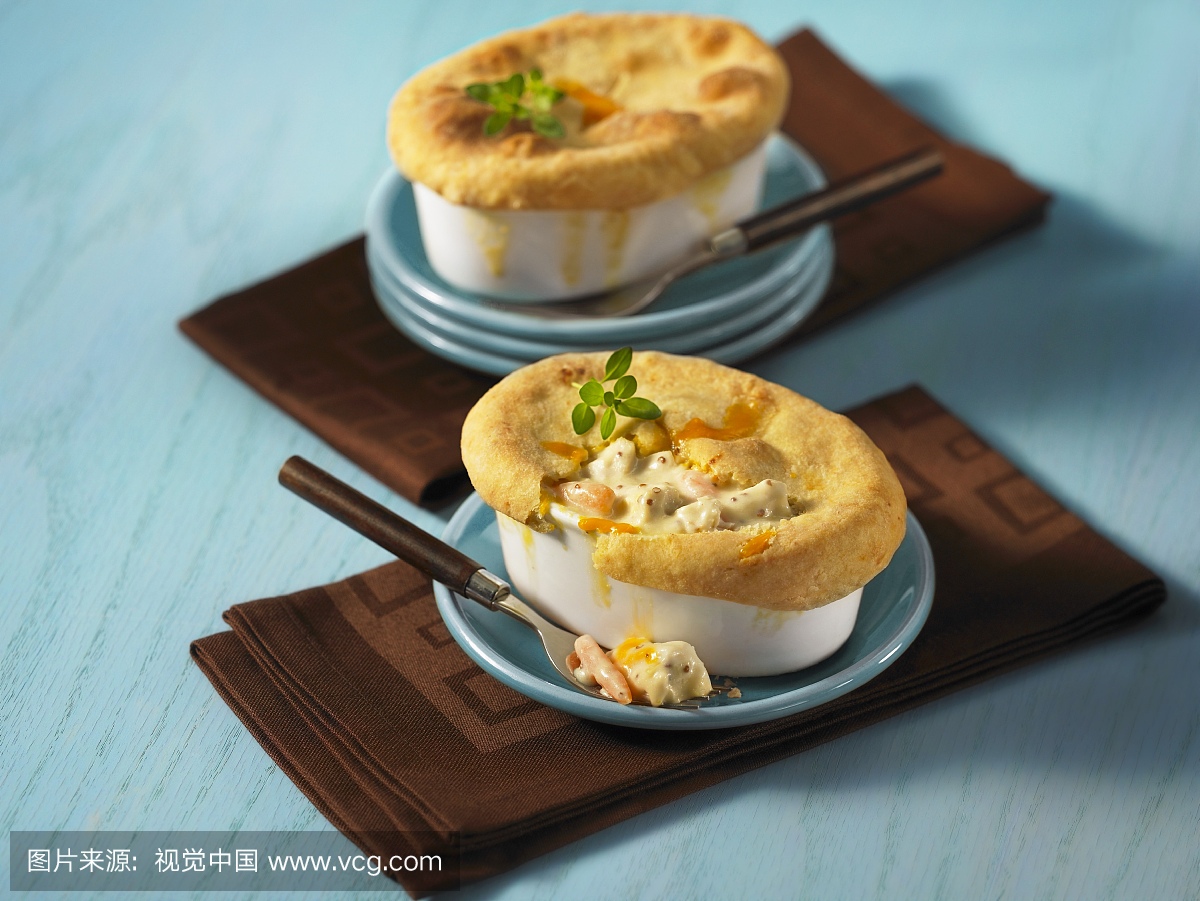 Chicken Pot Pie (Chicken Pie, England)
