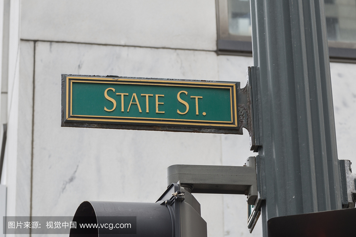 State Street Sign Chicago