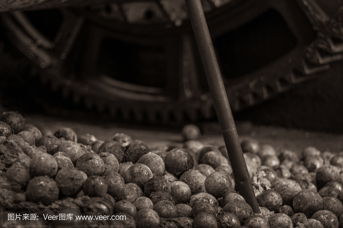 球体,制造机器,金属,齿轮