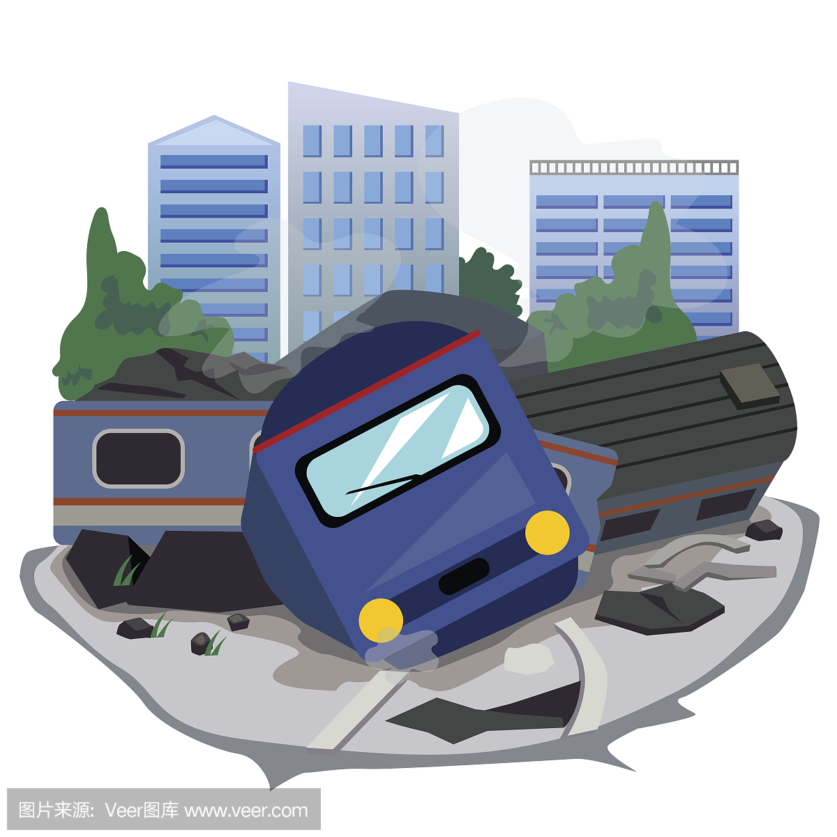 火车碰撞,火车撞车,列车撞车,列车撞击