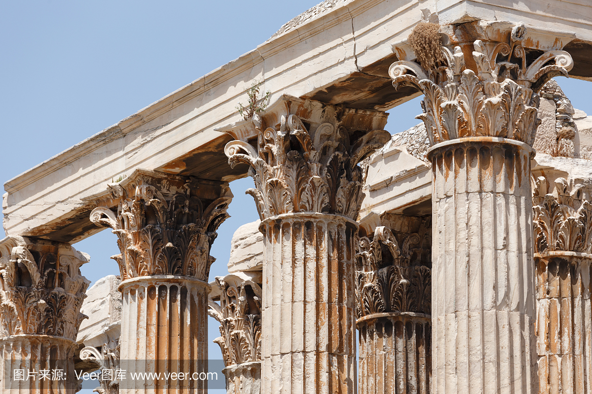 Olympian Zeus Temple Athens Greece